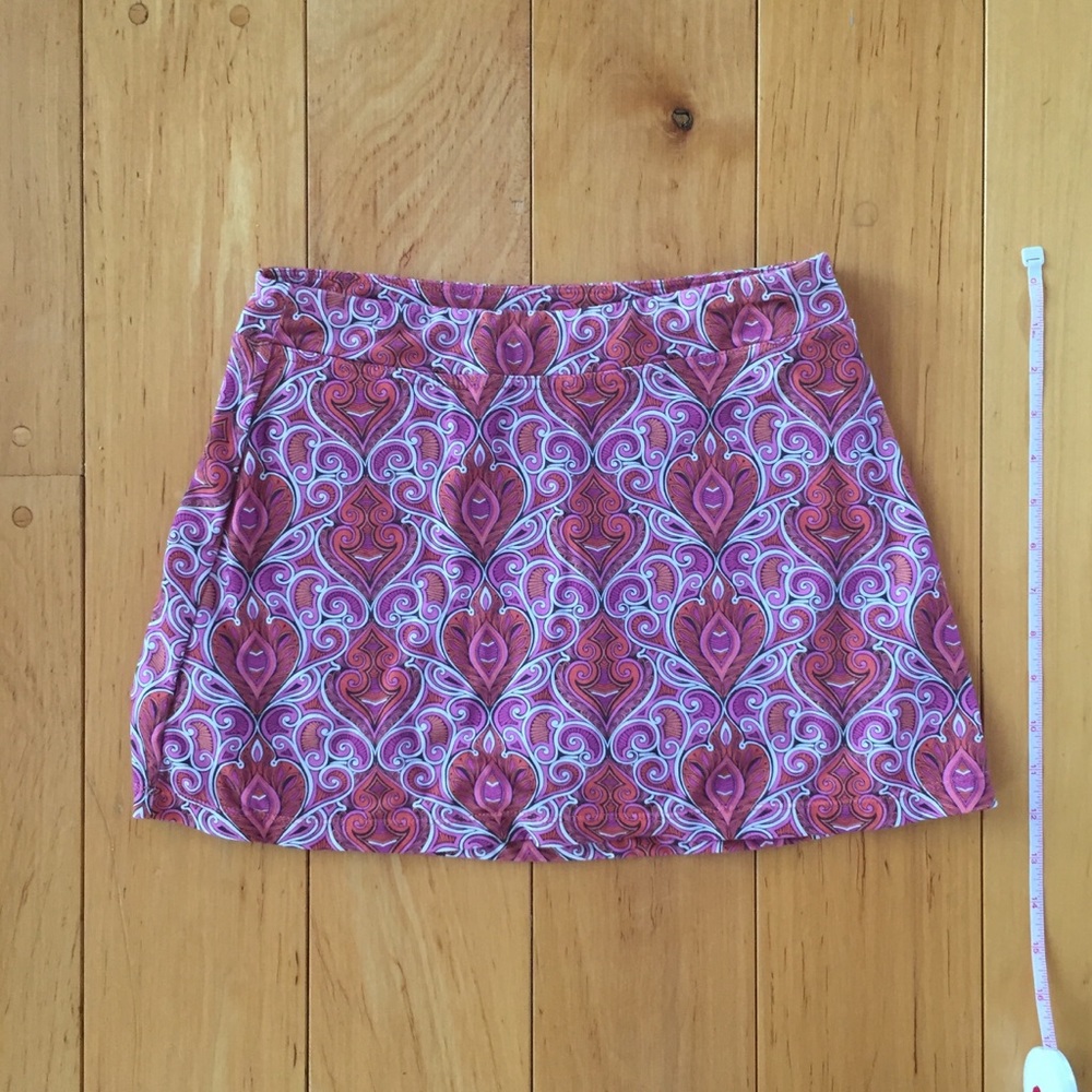 Prana active wear, xs, mini skirt and shorts.